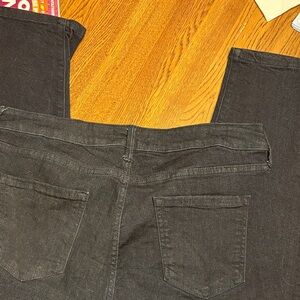 Just USA women Black Straight Jeans